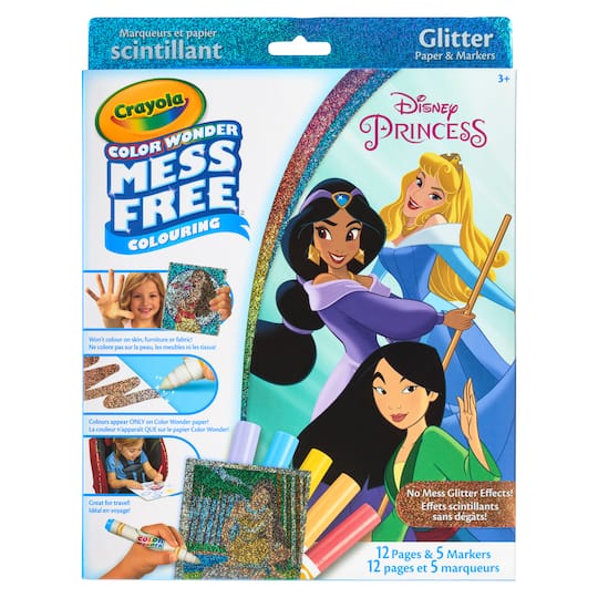 Crayola® Color Wonder Mess Free Disney® Princess Colouring Pages